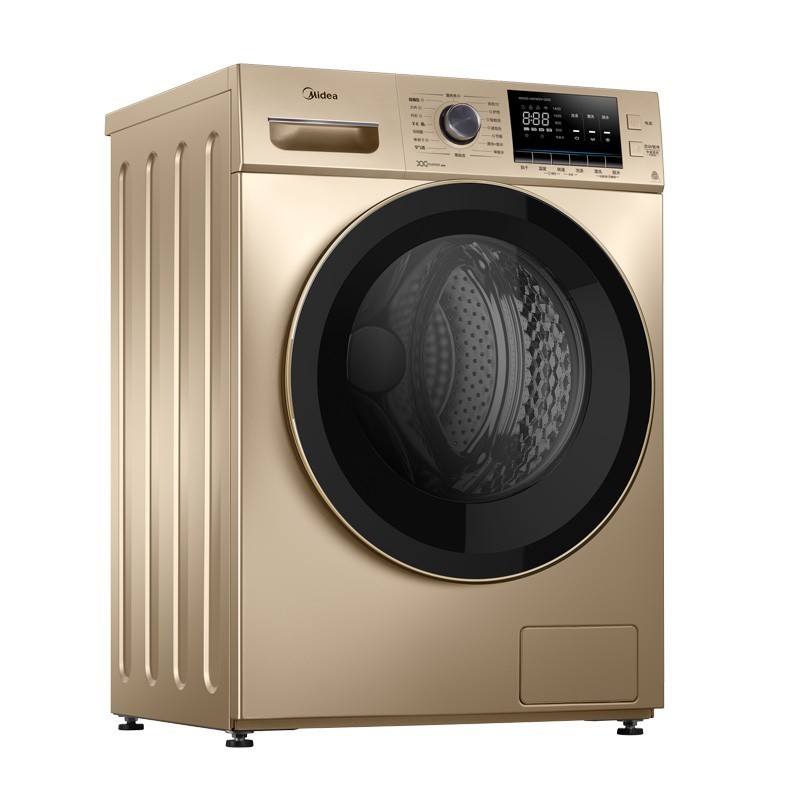 美的洗衣机全自动滚筒洗衣机 10公斤kg 洗烘一体MD100-1451WDY-G21G